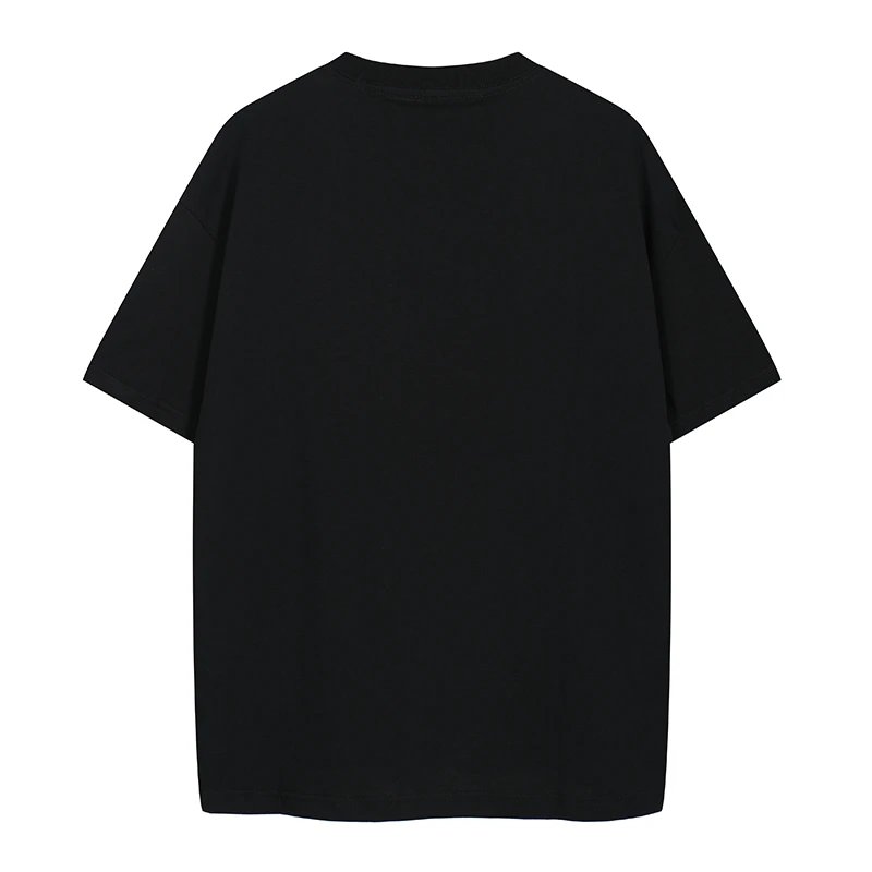 Off-White Handprint Graphic Black T-Shirt - 6