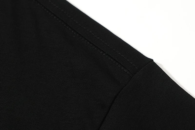 Off-White Handprint Graphic Black T-Shirt - 7