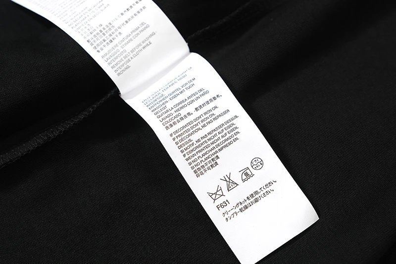 Off-White Handprint Graphic Black T-Shirt - 11