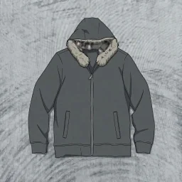 thumbnail for Baby Home Pink Label Gray Terry Sweatshirt