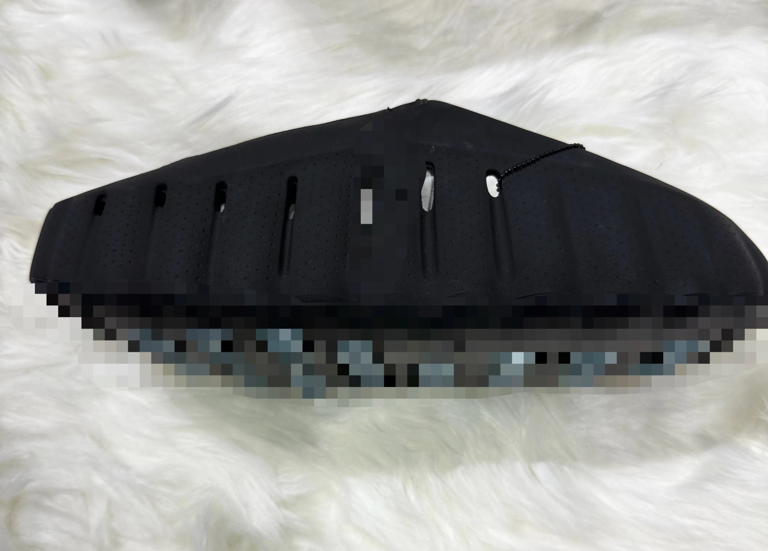 Massage slippers black