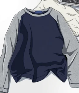 thumbnail for Baby Home navy blue long sleeve