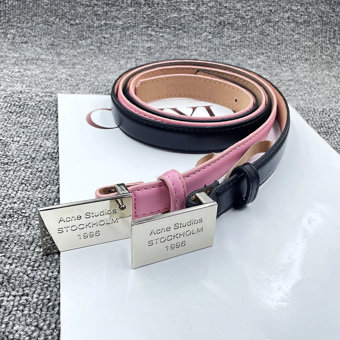 ACNE new 1996 belt length 110cm