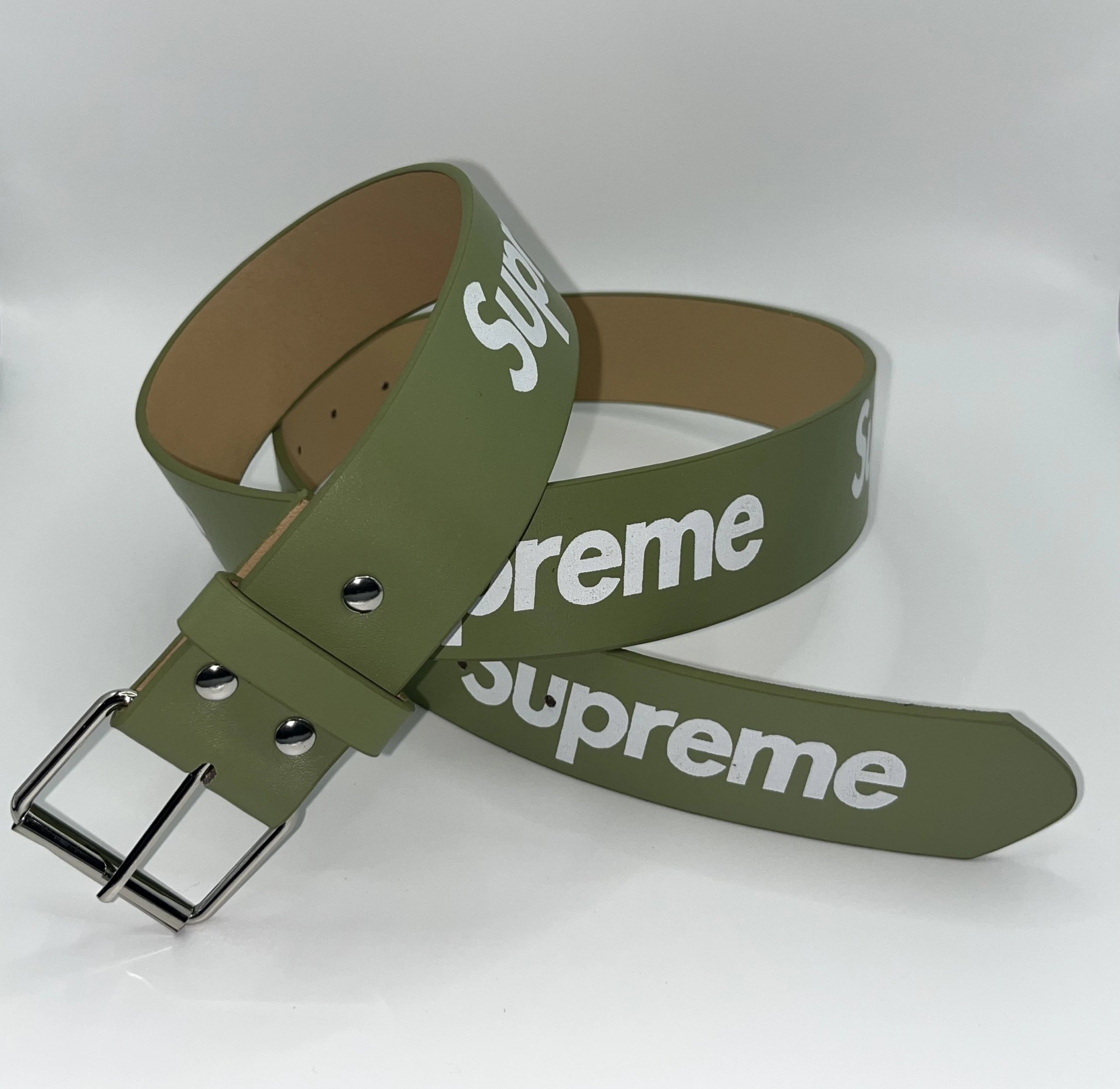 Supreme Box Logo Rubber Belt Black - 5