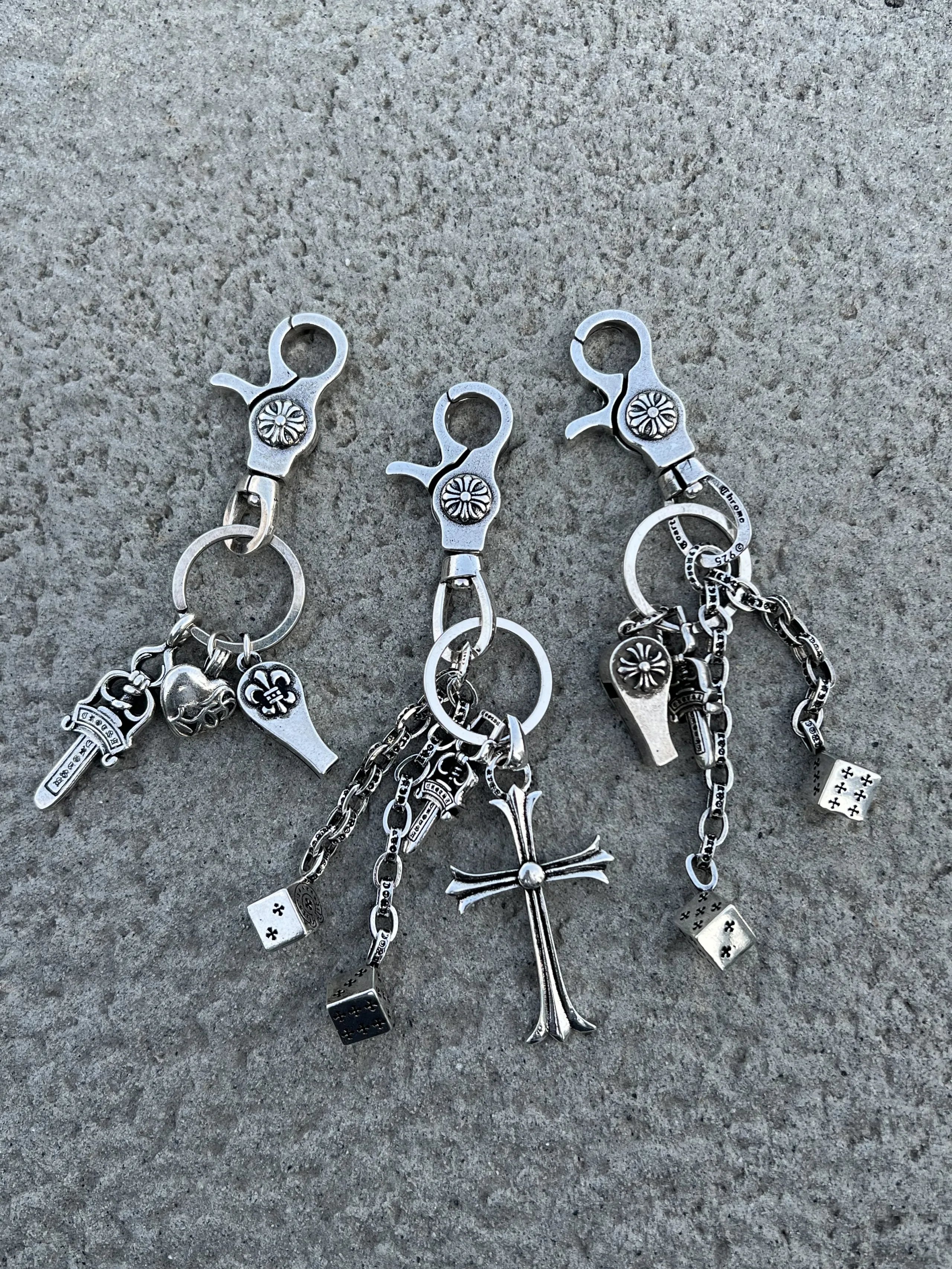 Chrome Hearts Cross Keychain photo 8