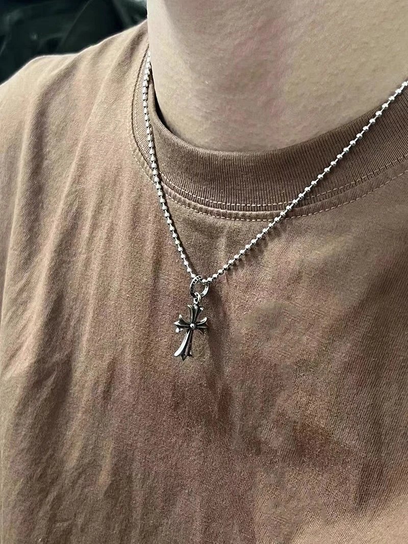 Chrome Hearts Maltese Cross Pendant Necklace Silver Jewelry Necklaces product detail 7 in Litbuy spreadsheet finds