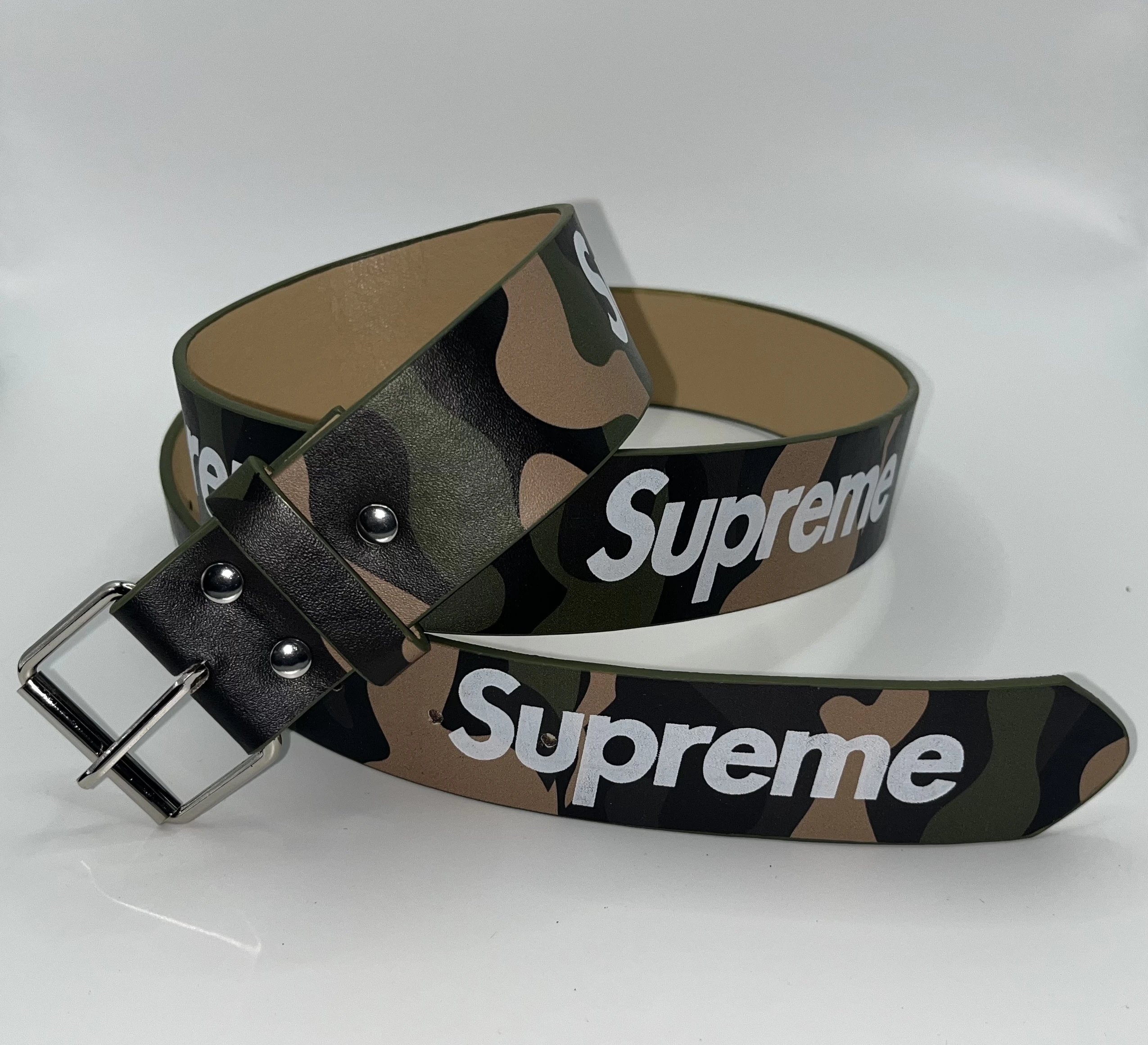 Supreme Box Logo Rubber Belt Black - 2