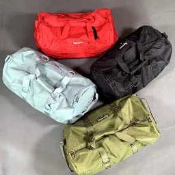 thumbnail for sup eme 19ss 46th duffle bag travel bag carry shoulder bag bucket bag gym bag ZHS