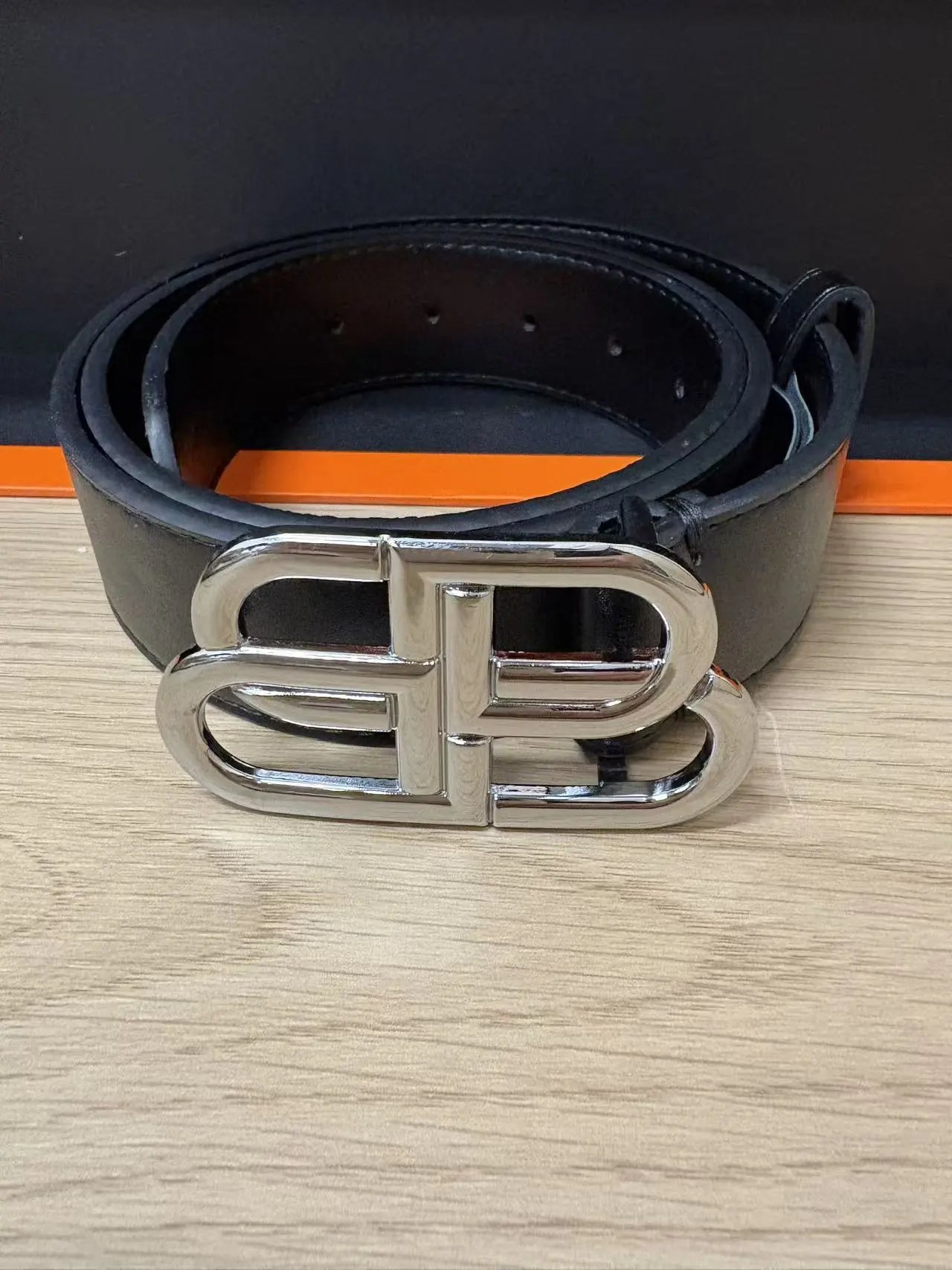 B New Metal Belt 110cm Length