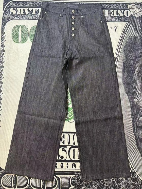 No Faith Studios Katana Baggy Jeans Limited Edition Japanese Raw Denim - Playboi Carti Style