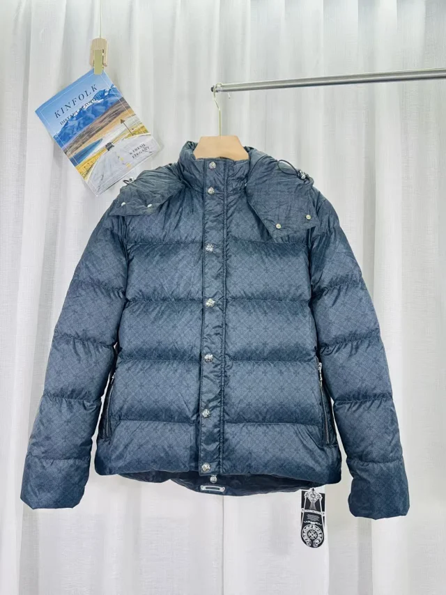 Chrome Hearts Down Jackets 8361 reversible hooded jacket product detail image 2