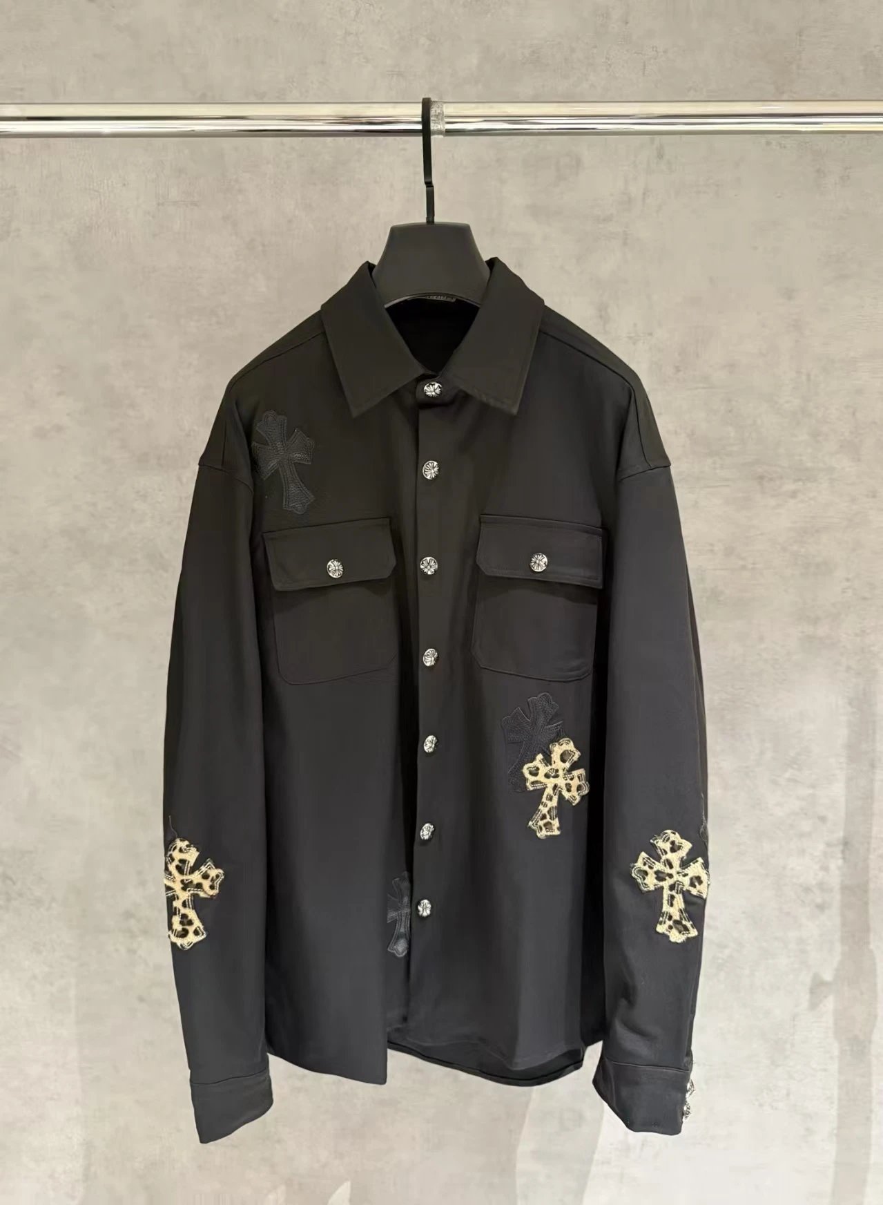 Chrome Hearts Down Jackets 8361 reversible hooded jacket — 17