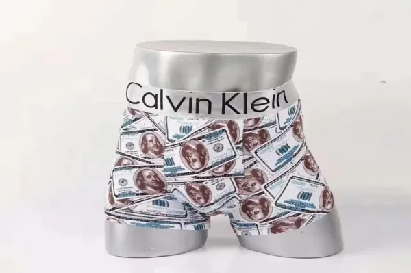 Calvin Klein Money Print Boxer Briefs Multicolor Underwear - 1