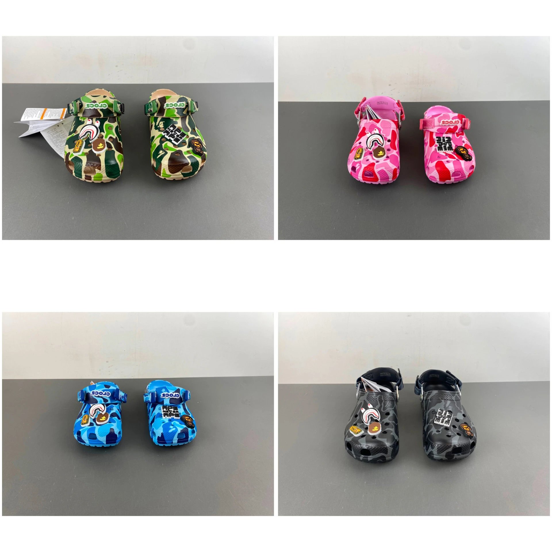 舒适柔软 防滑耐磨 低帮洞洞鞋-2866 - 132496