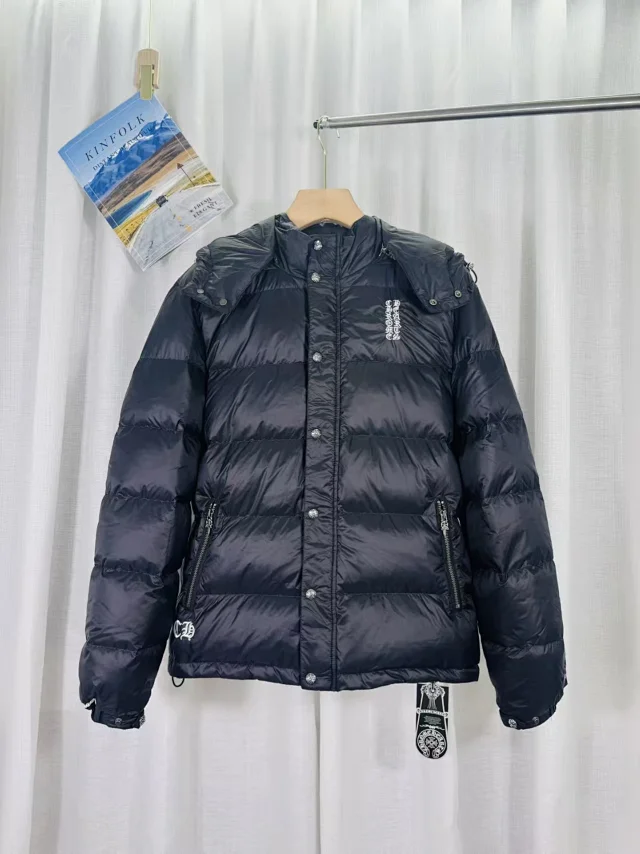 Chrome Hearts Down Jackets 8361 reversible hooded jacket product detail image 1