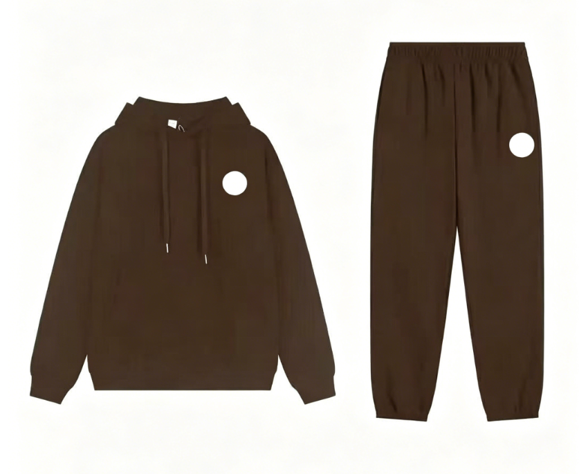Dark Brown Hooded Foot Strap Set