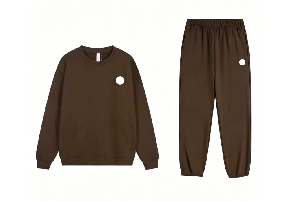 Deep Brown Round Neck Foot Strap Set