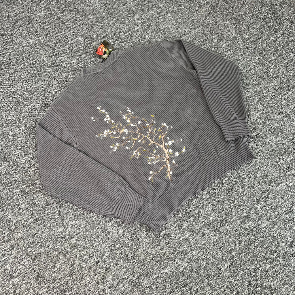 Embroidered Long Sleeve T-Shirt photo 4