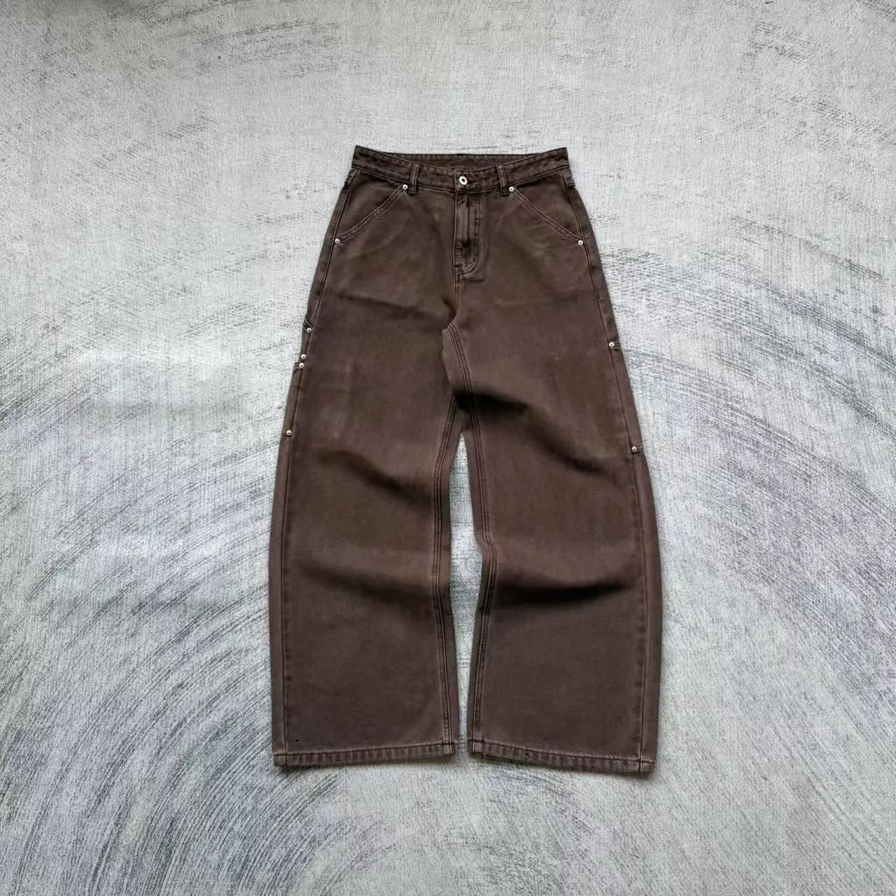 Fyredwrld niche trendy work pants' coffee '