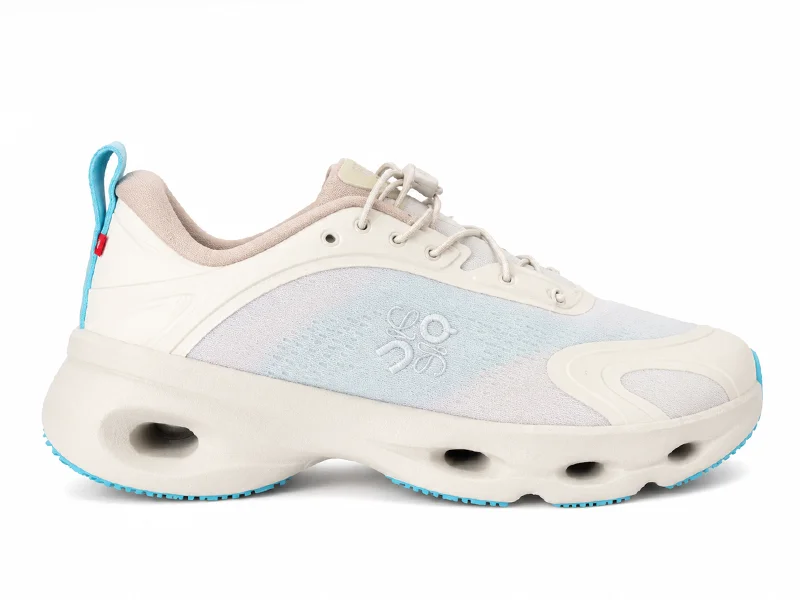Loewe x On Running Cloudsolo Blanco Lake Blue