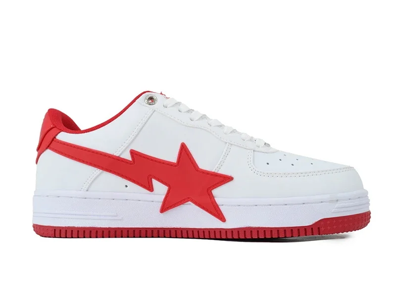 Bathing Ape Big Star Rojo y Blanco