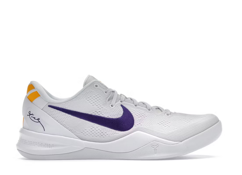 Nike Kobe 6 Protro White Purple Sneakers