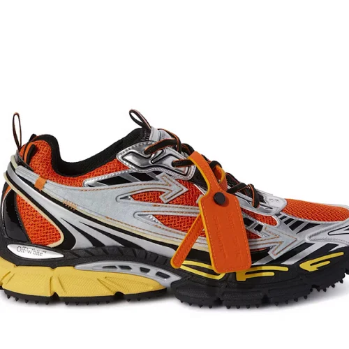 Off-White Be Right Back Silver Orange