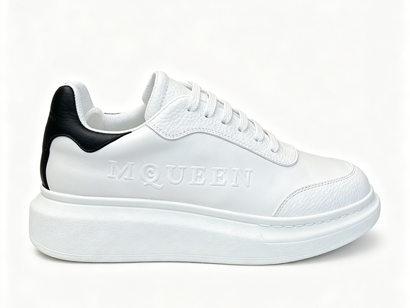 Alexander McQueen Oversized White Black Sneakers