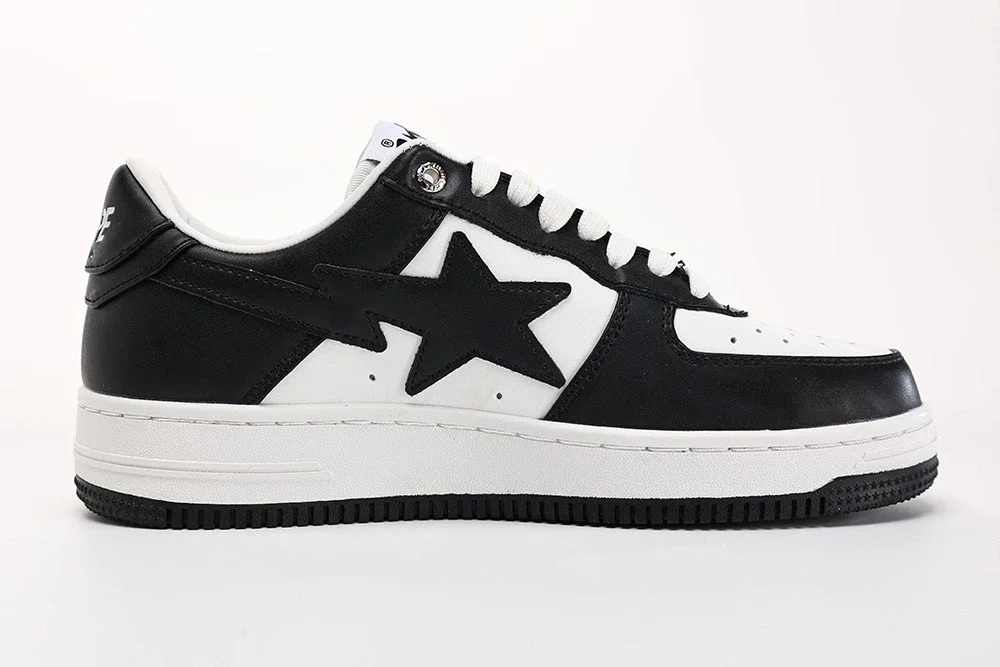 Bapesta #4 M1 Black Matter Leather