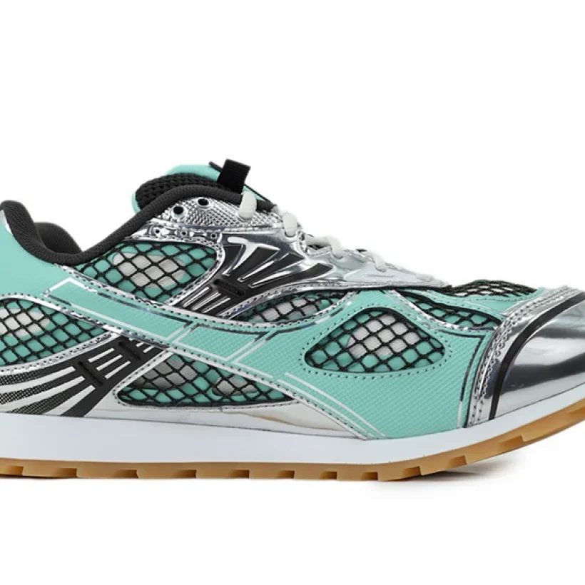 Bottega Veneta Orbit Sneaker Verde Oasis Espresso