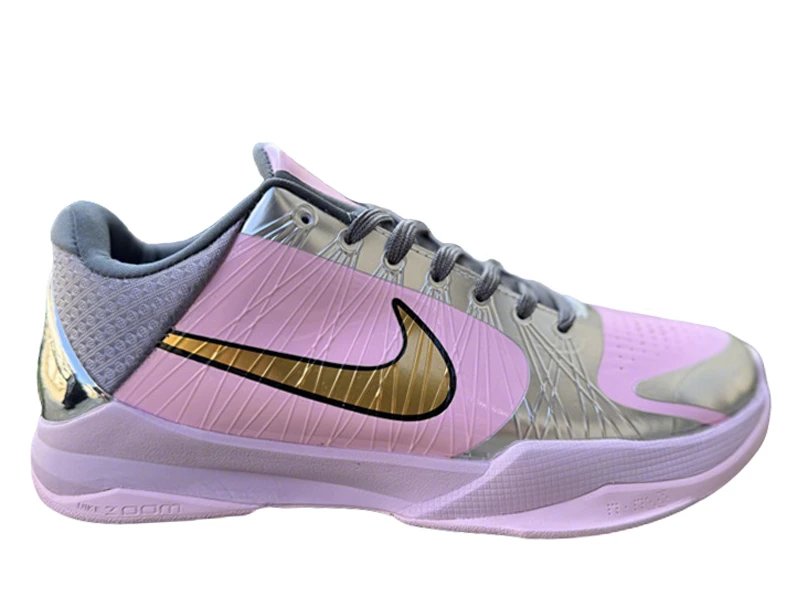 Nike Kobe 5 Protro Pink Silver Sneakers
