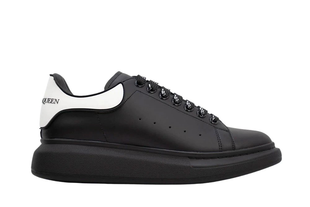 Alexander McQueen Oversized Black White Sneakers