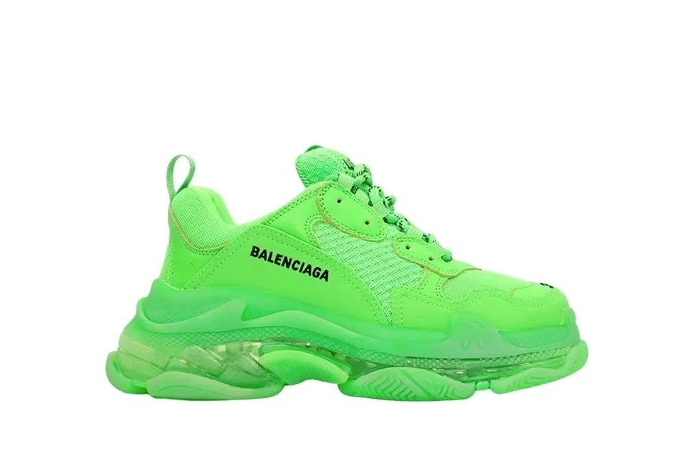Balenciaga Triple Neon Green Sneakers