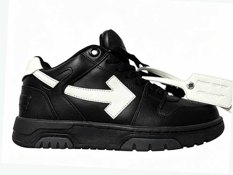 Off-White Out of Office Black White Sneakers