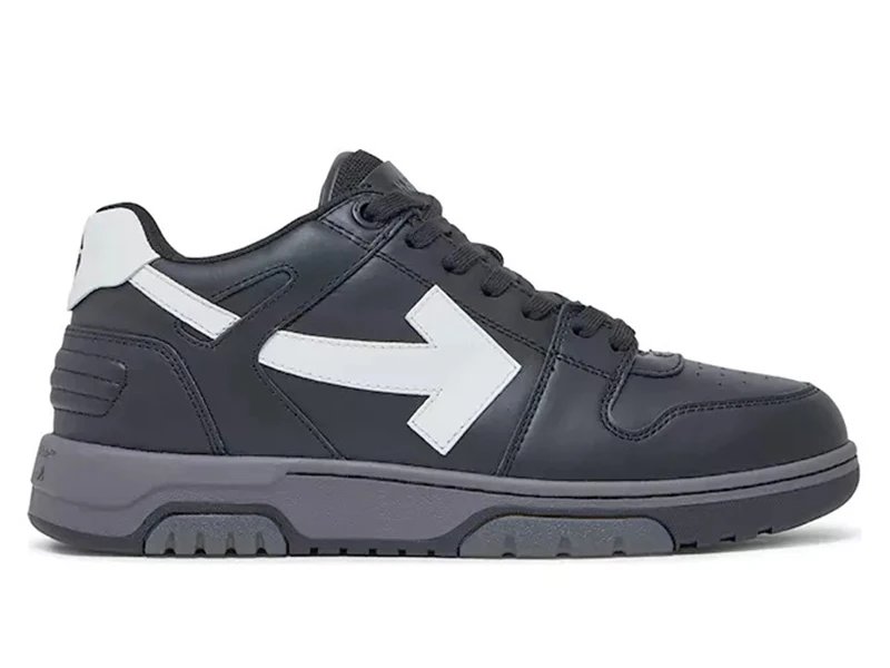 Off-White Out of Office Black White Sneakers