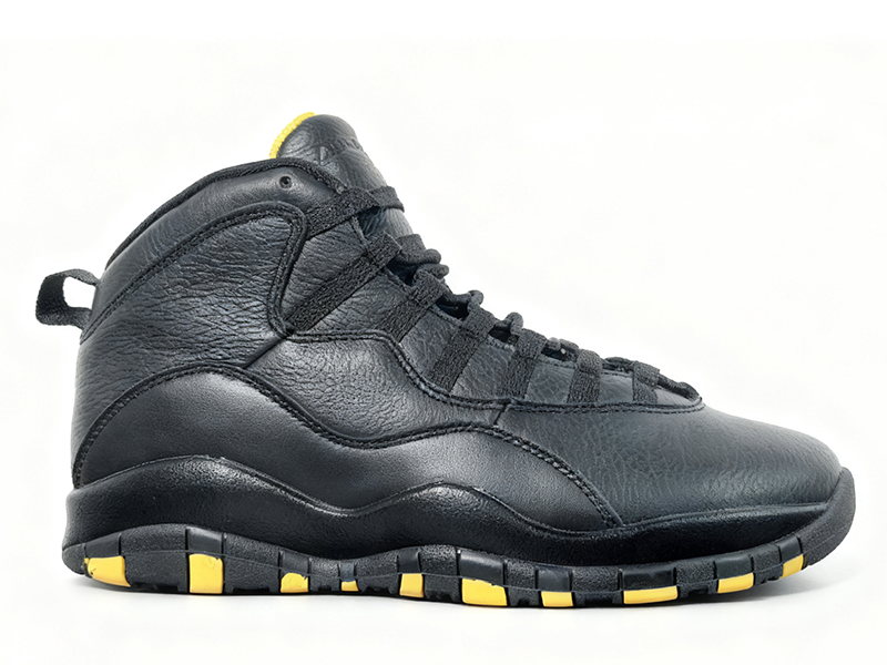 Jordan Air Jordan 10 Image Black Yellow Sneakers