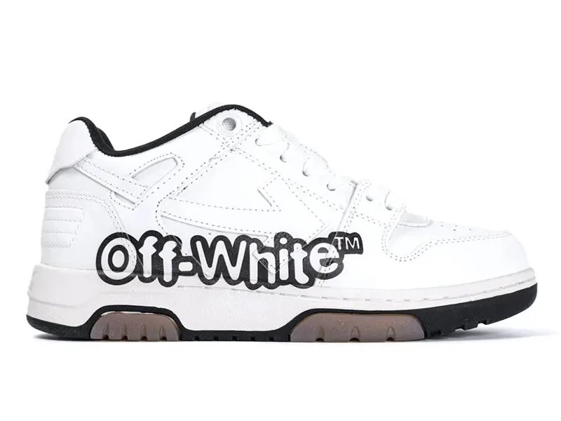 Off-White Out of Office White Black Sneakers