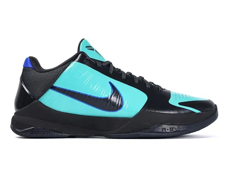 Nike Kobe 5 Protro Black Teal Sneakers