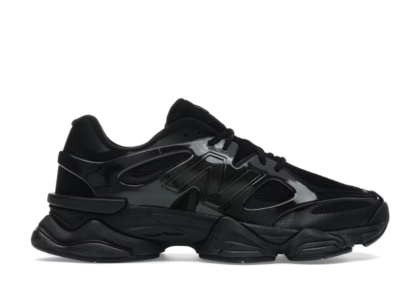 New Balance 9060 Triple Black Sneakers