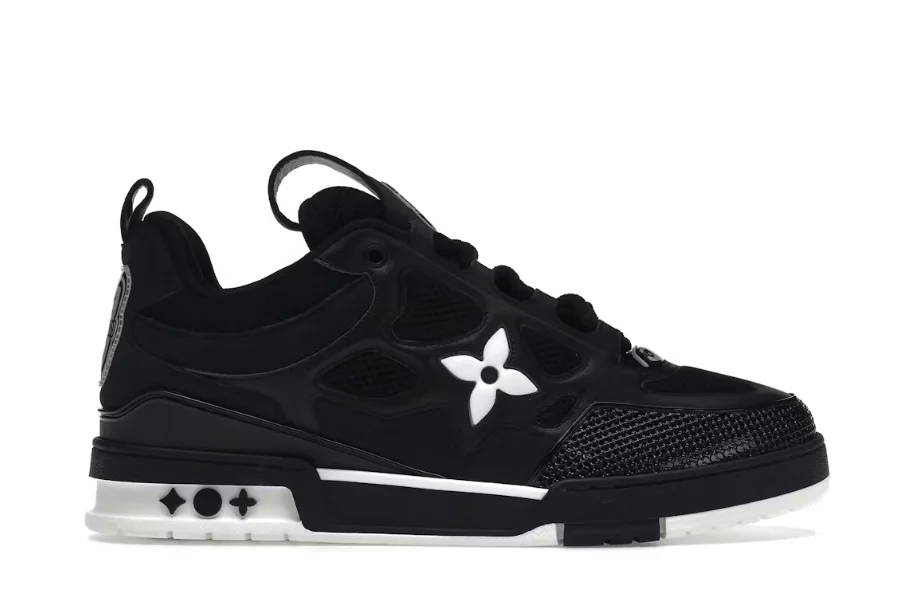 Skate Sneaker Negro y Blanco
