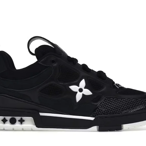 Skate Sneaker Negro y Blanco