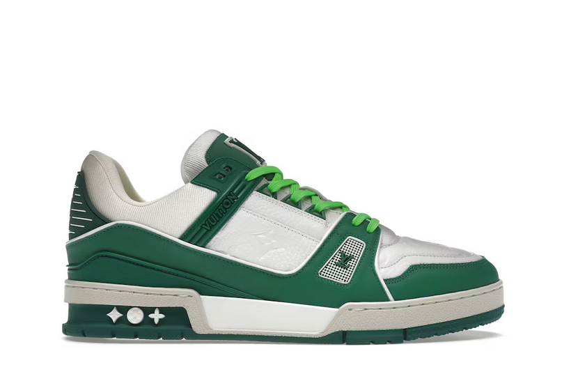 Louis Vuitton LV Green White Sneakers