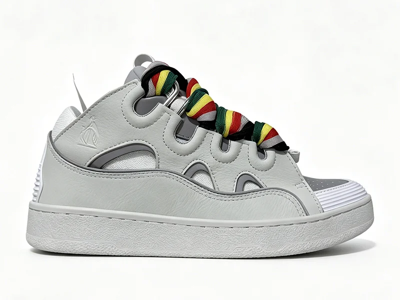 Lanvin Curb Sneaker Blanco Multicolor