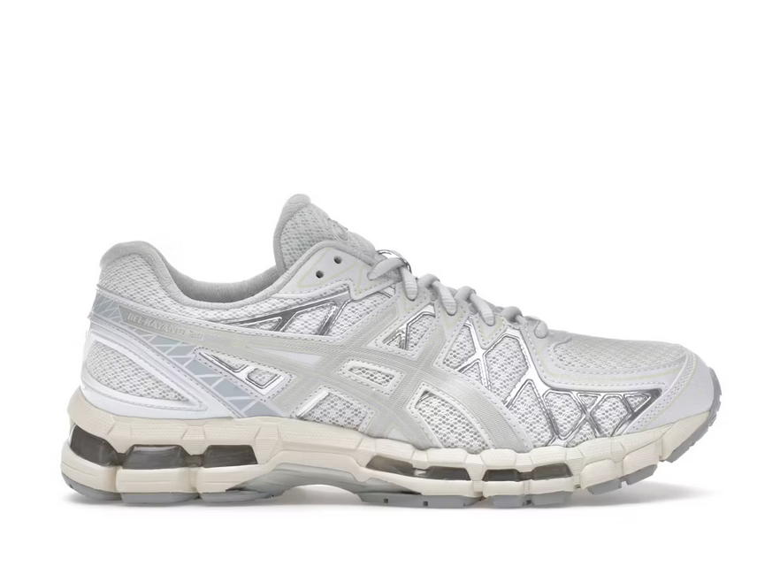 ASICS Gel-Kayano 14 White Silver Sneakers