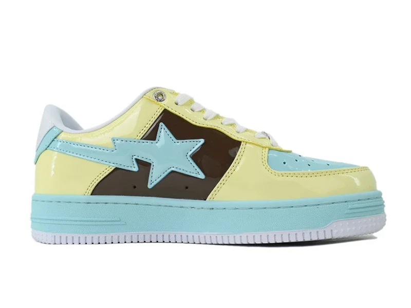 Bathing Ape Bapesta #2 Verde Marrón Beige