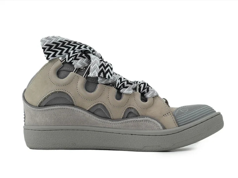 Lanvin Curb Sneakers Gris