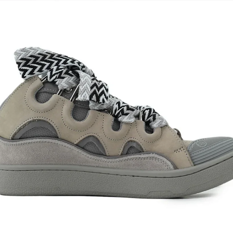 Lanvin Curb Sneakers Gris