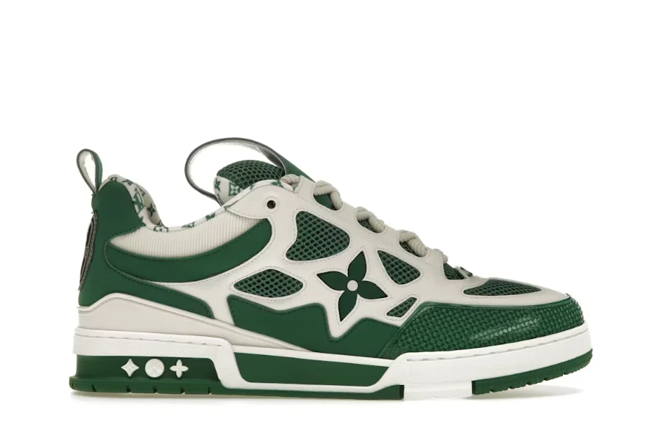 Zapatillas Skate Verde Blanco