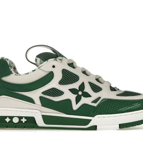 Zapatillas Skate Verde Blanco