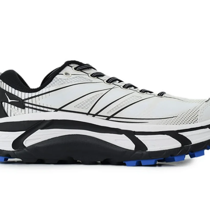 HOKA Mafate Speed 2 Blanco Azul Cobalto